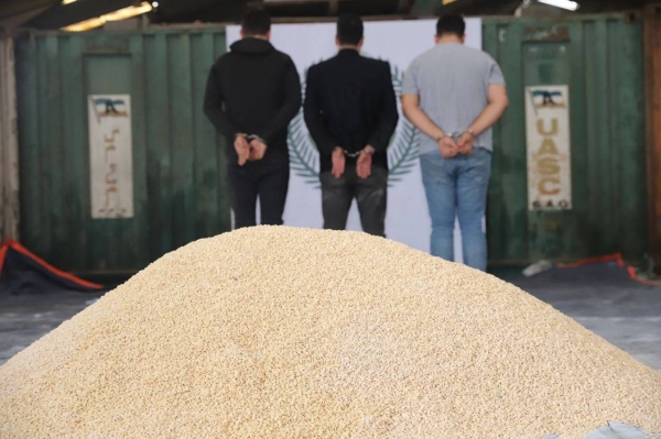 The General Directorate of Narcotics Control (GDNC) announced on Wednesday that it had thwarted an attempt to smuggle 3,575,000 amphetamine tablets in Jeddah.