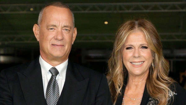 Tom Hanks and Rita WilsonImage source, Getty Images.