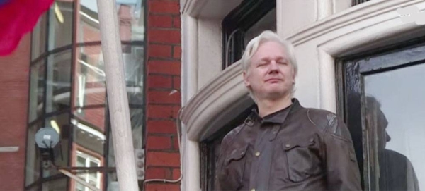 Julian Assange in this file photo.