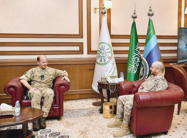 Chief of General Staff of the Kingdom of Saudi Arabia Lt. Gen. Fayyad Bin Hamed Al-Ruwaili met here Sunday with Chief of the Air Staff of the United Kingdom Marshal Sir Michael Wigston in Riyadh on Sunday.