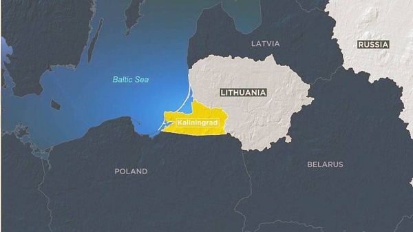 Gniew, gdy Litwa zakazuje tranzytu towarów do rosyjskiej eksklawy Kaliningradu