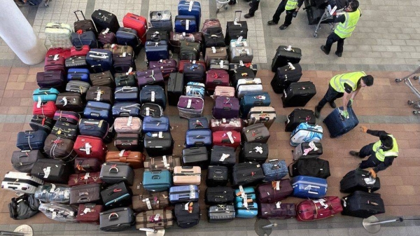 The flight cancellations comes after problems at baggage reclaim areas, with images of luggage being piled up high emerging last week.