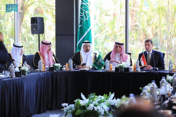 The Federation of Saudi Chambers (FSC) here Tuesday organized the meeting of the Saudi-Egyptian Business Council in conjunction with the visit of Crown Prince Mohammed Bin Salman, deputy prime minister and minister of defense, to Egypt.