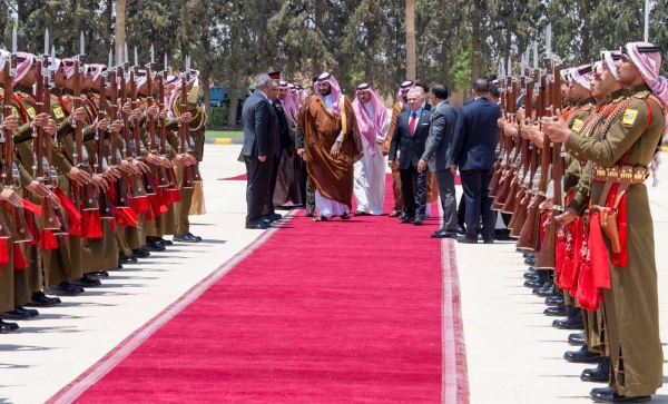 Saudi Arabia and Jordan reiterated on Wednesday that the security of the two Kingdoms is one and their visions are consistent on various issues of the region.