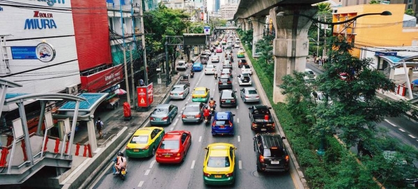 According to the World Health Organization, Thailand's roads are the deadliest in Southeast Asia with the ninth-highest rate of road fatalities in the world. — courtesy Unsplash/Connor Williams