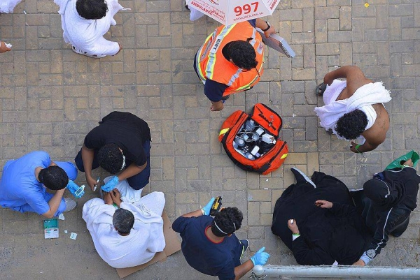 1383 male and female nurses to serve pilgrims