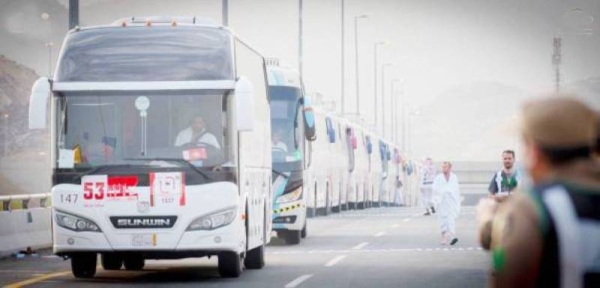 One reserve bus for every 500 Hajj pilgrims; no VIP stickers on buses