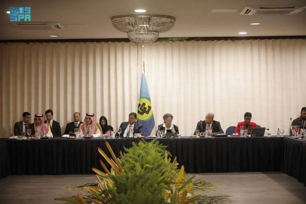 The group hosted a lunch banquet on the sideline of the meeting in honor of their Saudi guest.