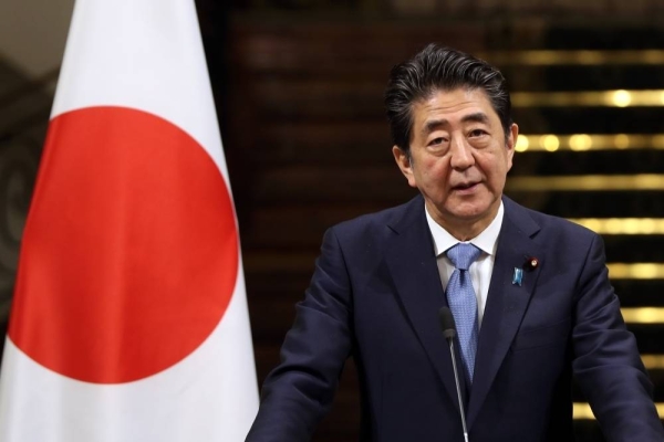 Japan's former prime minister Shinzo Abe