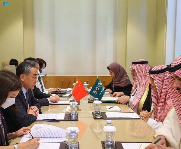 Saudi foreign minister holds talks with Chinese counterpart in Bali