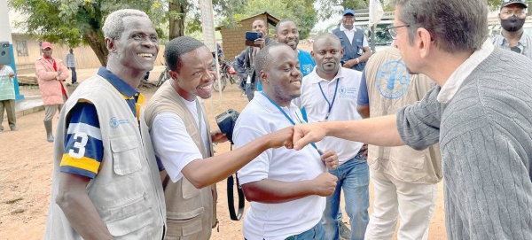 UN Resident and Humanitarian Coordinator Bruno Lemarquis visits DR Congo in early March 2022. — courtesy UNOCHA