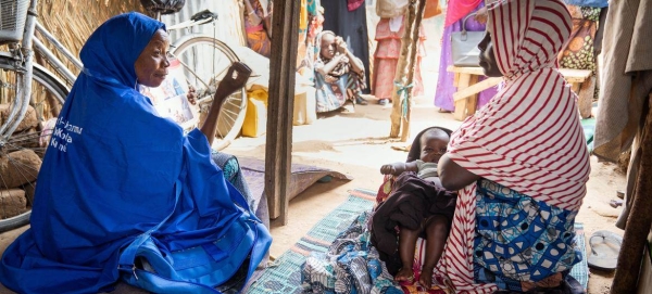 The Gubio camp for internally displaced persons in Borno state, Nigeria, was formally opened in May 2015.