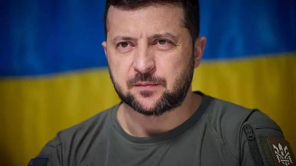 Ukrainian President Volodymyr Zelensky