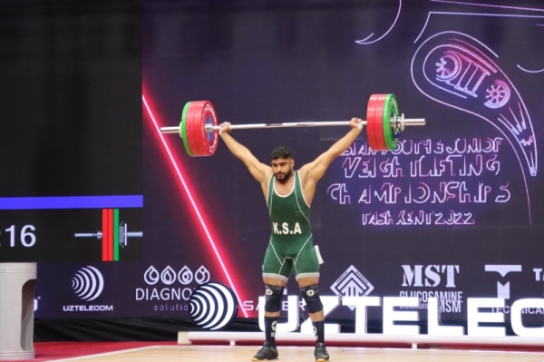 Saudi weightlifter Ali Al-Othman has won two gold medals and one silver medal in the Asian Youth and Junior Weightlifting Championships being held in Tashkent, capital of Uzbekistan. 