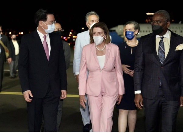 Pelosi lands in Taiwan, disregards China's threats