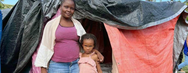 Plaisimond Milaure wants to return home as soon as possible. — courtesy UN Haiti/Daniel Dickinson