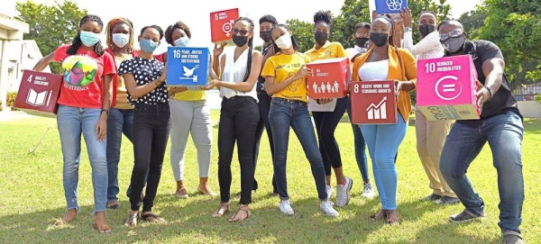 Young people attend a youth summit in Jamaica. — courtesy UN Jamaica