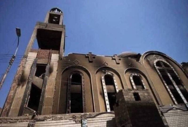 According to press reports, an electrical fire that swept through Al-Munira Coptic Christian church during Mass on Sunday killing at least 41 people and injuring many others in the city of Giza, near Cairo.
