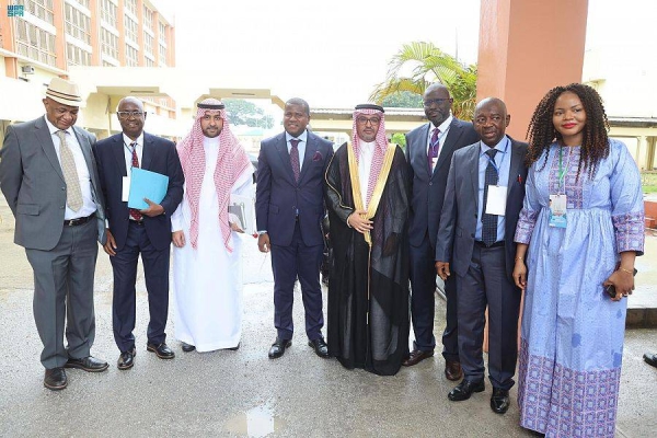 A delegation from the Saudi Fund for Development (SFD) has participated in the inauguration of the Donka Hospital rehabilitation project in Conakry, Guinea, under the patronage of the Transitional President of Guinea, Colonel Mamady Doumbouya.
