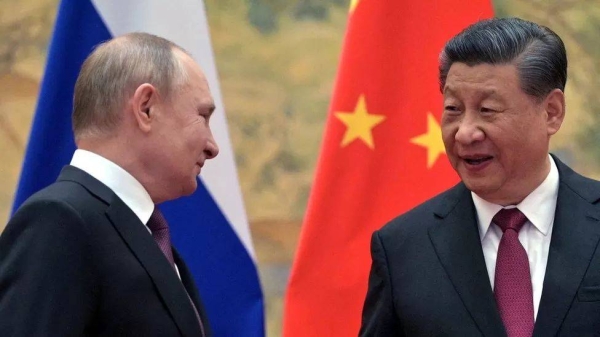 Putin and Xi previously declared a 'no limits' partnership between their countries.