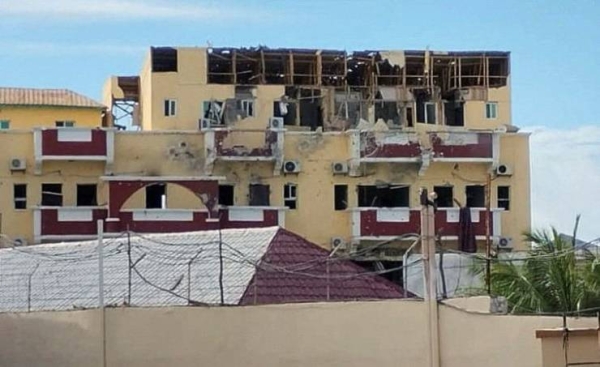 At least 15 people were killed in an attack launched by Somalia's Al Shabaab insurgents at a hotel in the capital.