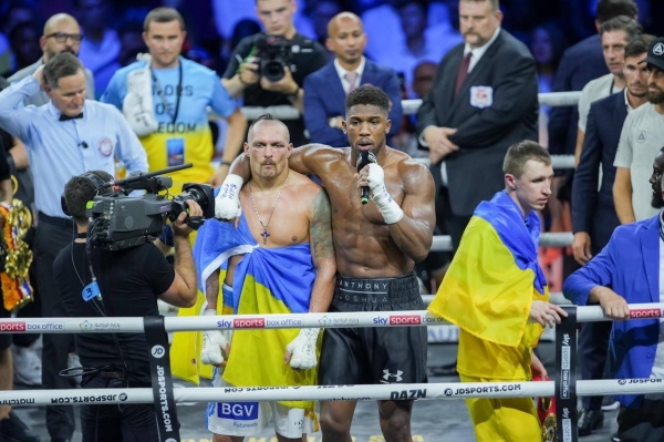 Usyk beats Anthony Joshua for the Second time to retain heavyweight titles 