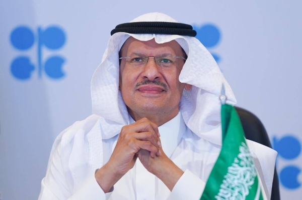 Minister of Energy Prince Abdulaziz bin Salman.