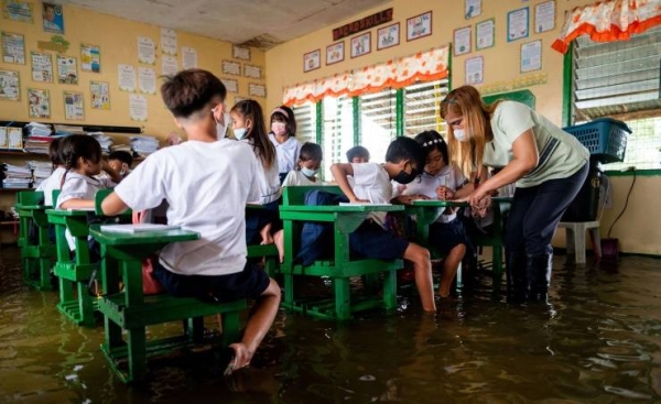 Philippines shuts schools, government offices as storm hits