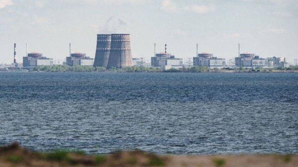 A view of the Zaporizhzhia nuclear power plant.,jpg