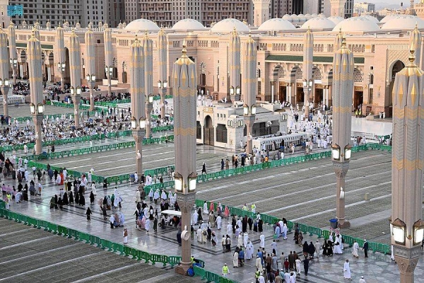 More than 100,000 pilgrims, of several nationalities, have arrived at the Prince Mohammed Bin Abdulaziz International Airport in Madinah since the start of Umrah season to perform Umrah and visit the Prophet's Mosque.
