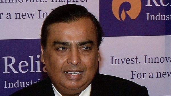 Mukesh Ambani is the chairman of Reliance Industries.