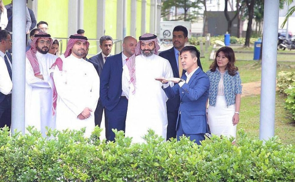 Minister of Communications and Information Technology Eng. Abdullah Bin Amer Al-Swaha, concluded his Asian tour by visiting a number of Singaporean government agencies, universities, major technology companies, and investment capital funds.