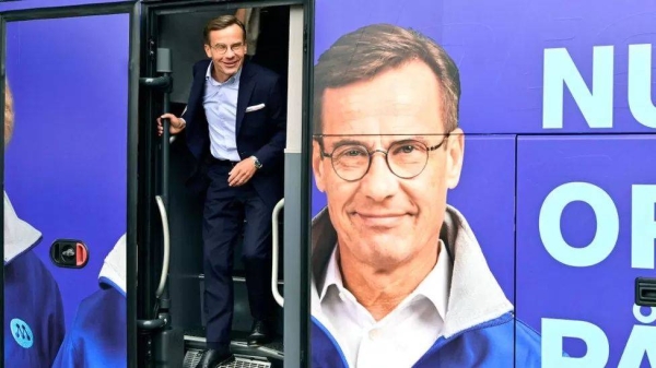 Ulf Kristersson is likely to be the new prime minister if the right-wing bloc wins.