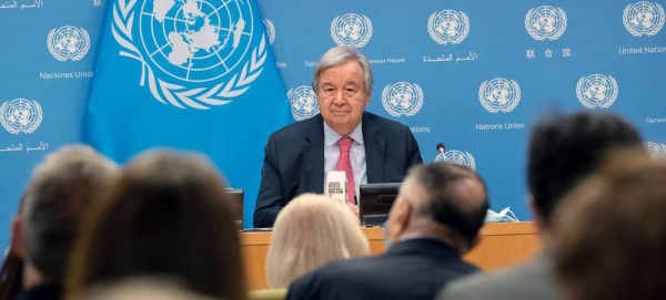 
Secretary-General António Guterres briefs the media ahead of the UN General Assembly High-Level week. — courtesy UN Photo/Evan Schneider