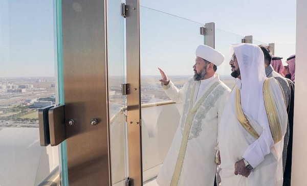 Minister of Islamic Affairs, Call and Guidance Dr. Abdullatif Bin Abdulaziz Al Al-Sheikh visited Nur Sultan Mosque in Kazakhstan, toured its various facilities, and was briefed on the details of the mosque.