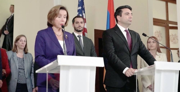 Pelosi condemns Azerbaijan's attacks on Armenia