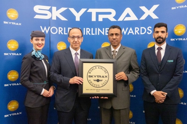flynas wins Skytrax award for 5th time as Middle East’s best low cost airline