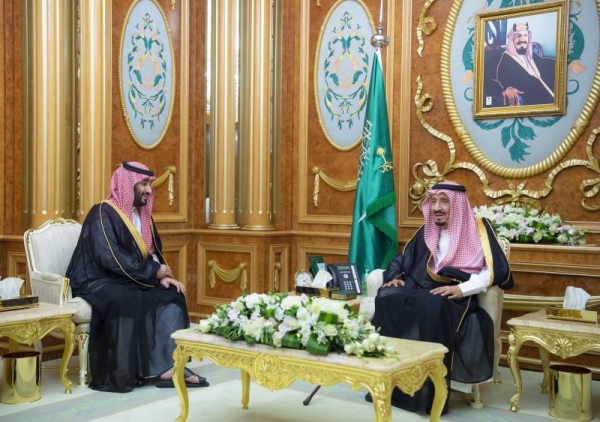 In another Royal Decree, the King restructured the Council of Ministers, headed by the Crown Prince.