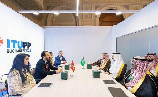 Minister of Communications and Information Technology and Chairman of the Board of Directors of the Communications and Information Technology Commission Eng. Abdullah Al-Sawaha held a number of bilateral meetings with his counterparts in Egypt, Tunisia, Pakistan, India, Spain, the US and Australia.