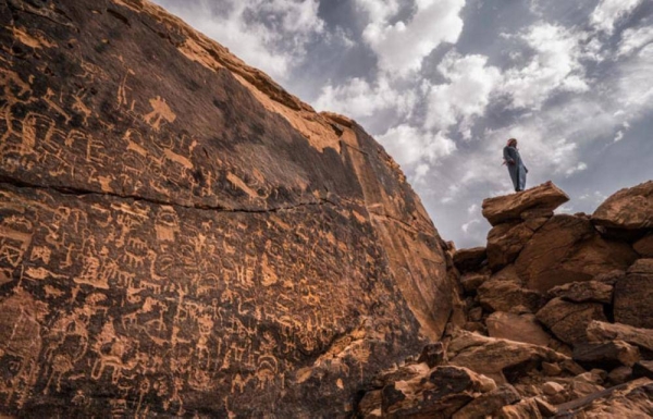 Heritage Commission CEO Dr. Jasser Bin Suleiman Al-Harbash has stated that the archaeological sites, which have been discovered in the Kingdom, constitute only 15% of Saudi Arabia's treasures. (Courtesy photo — SPA)