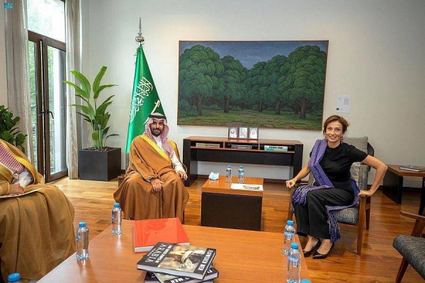 Prince Badr affirms Saudi Arabia's appreciation for UNESCO's efforts