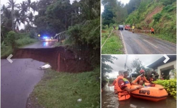 Five killed in Bali floods and landslide