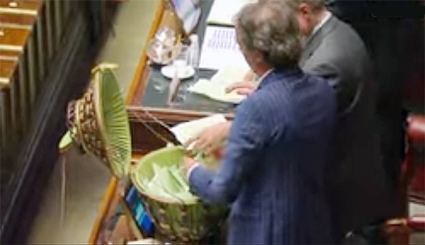 The ballot in the Italian lower Chamber is being counted for the election of the new speakers for its parliament’s two houses.