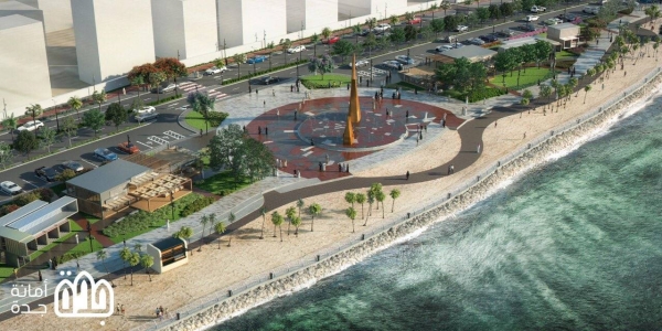 The development project covers the extension of a 2.5 km seafront on an area covering 180,000 square meters, costing over SR229 million.