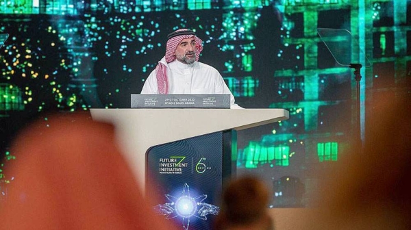 Governor of the Public Investment Fund and Chairman of the Board of FII Yasser Bin Othman Al-Rumayyan soeaks ata FII session and highlights that 1.1 billion people were able to get out of poverty between 1990 and 2015.