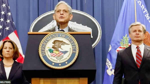 Attorney General Merrick Garland seen in this file photo.