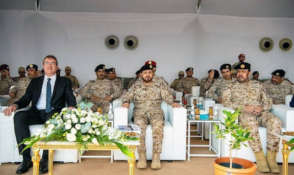 Commander of the Western Fleet Rear Admi. Yahya Bin Mohammed Asiri raised the flag over the first group of French Couach class medium high-speed patrol boats marking its entry into active service in the fleet.