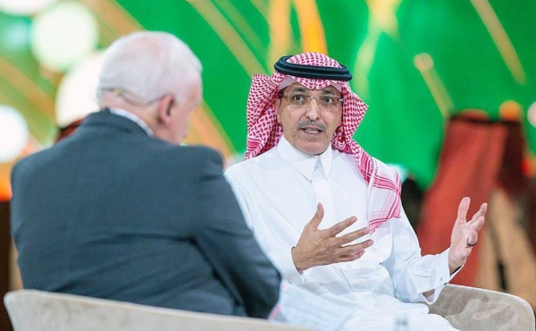 Minister of Finance Mohammed Bin Abdullah Al-Jadaan stressed that the world now is facing multiple hardships represented by funding, high interest rates, inflation and debt burdens on some countries.