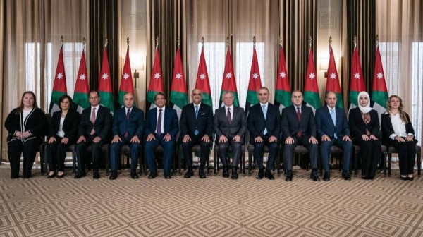 The ministers were sworn in before King Abdullah at Al Husseiniya Palace.