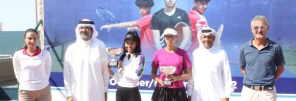 Yara Al-Haqbani becomes champion in Bahrain’s J5 Isa Town International Tennis Tournament after defeating Russia’s top-ranking Tamara Ermokova on Sunday.